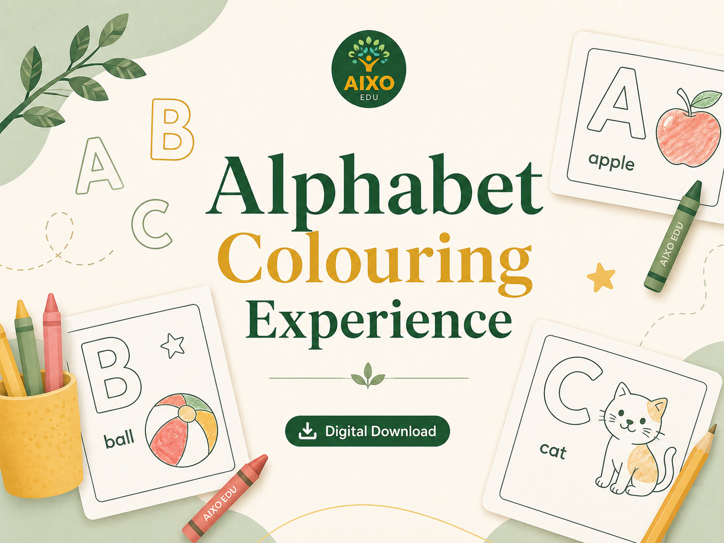 Alphabet Colouring Experience